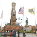 Bruges' market square